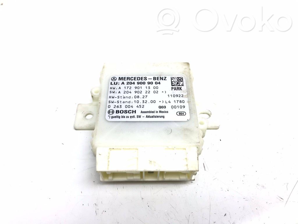 Mercedes-Benz C W204 Unitate/modul de comandă parcare PDC 
