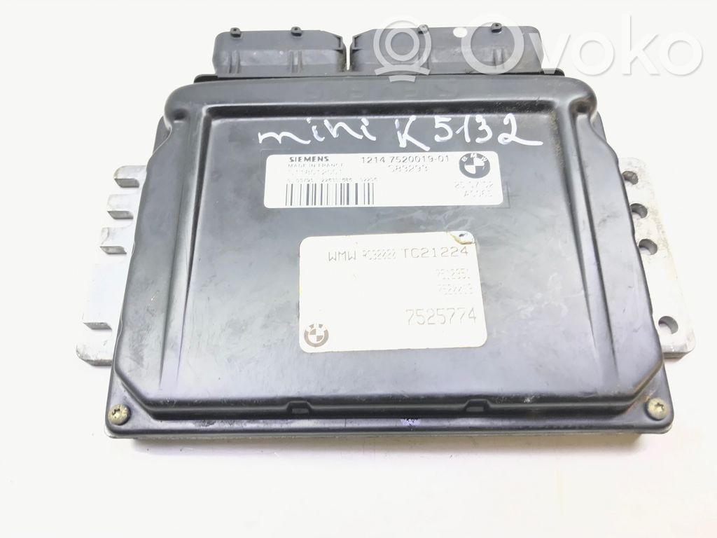 Engine control unit/module   7525774,7520019,S118012001L,K5132