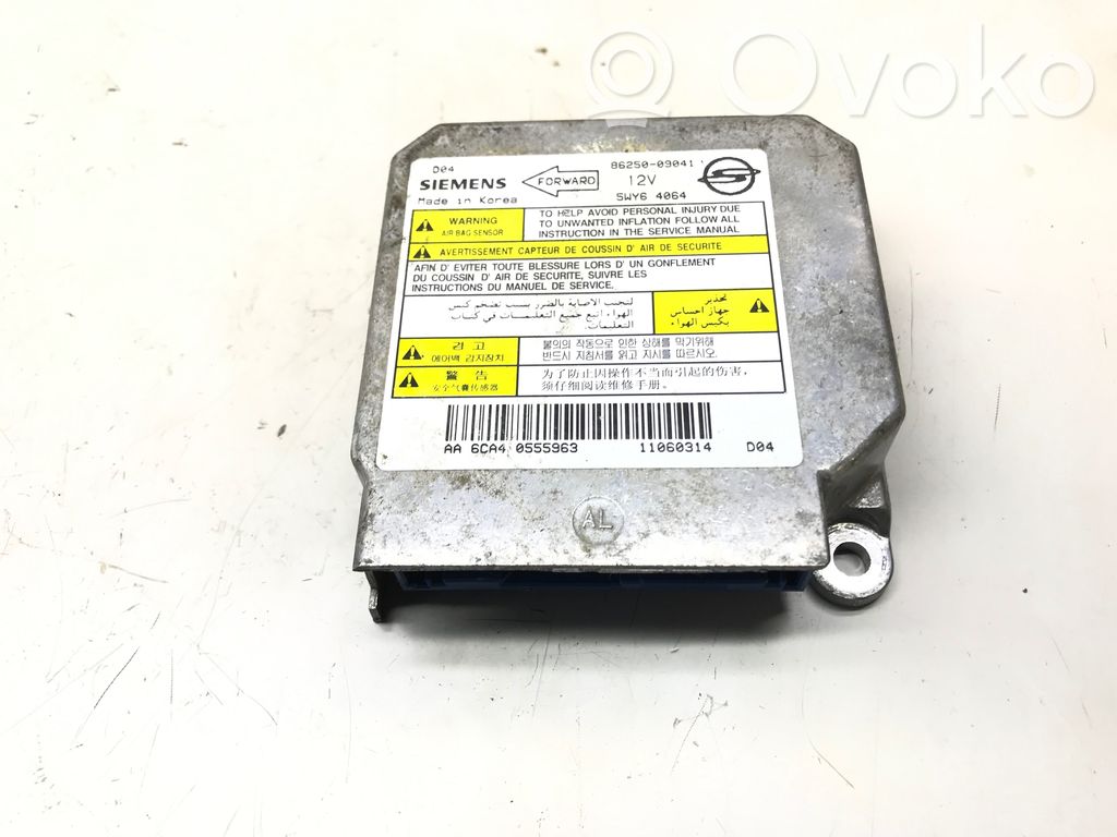 SsangYong Kyron Airbag control unit/module 