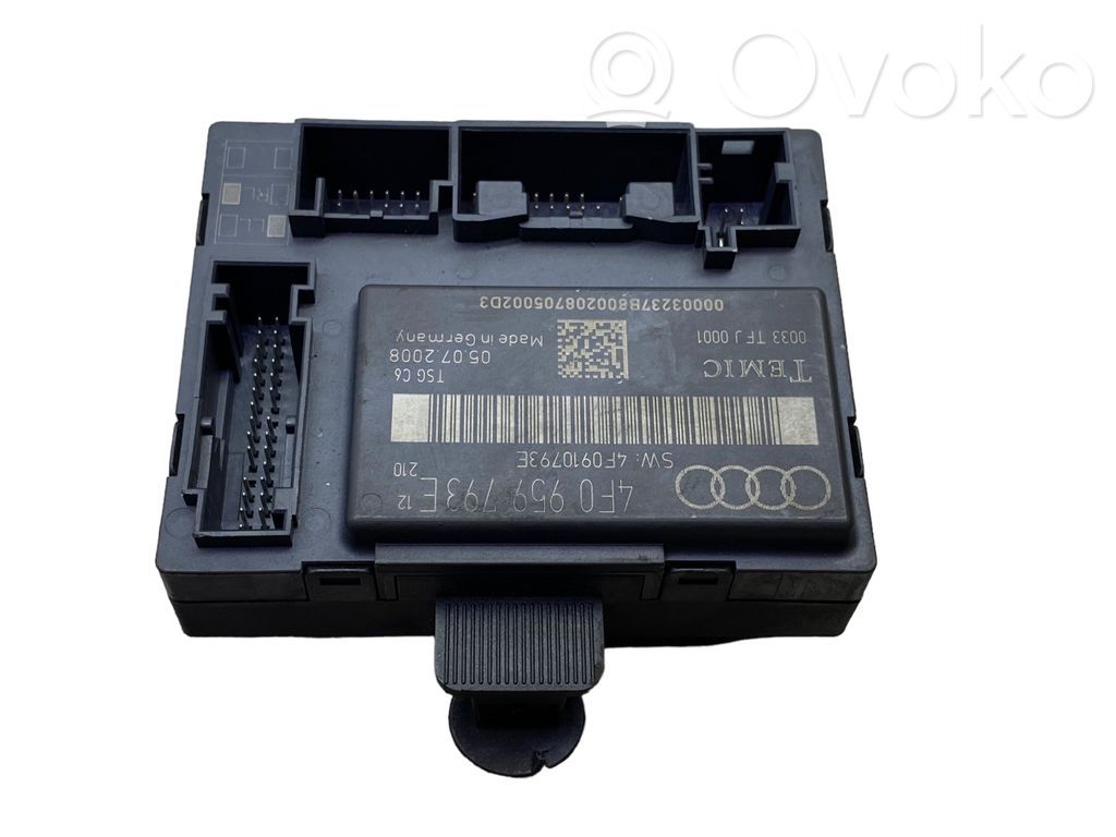 Audi A6 S6 C6 4F Unidad de control/módulo de la puerta 