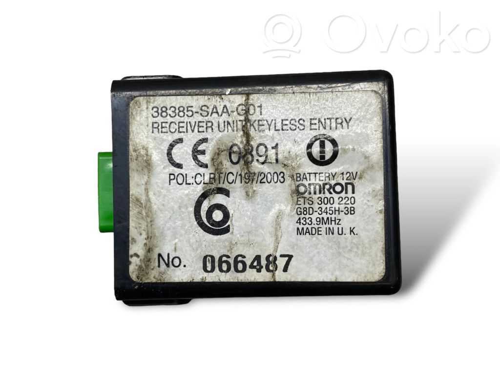 Moduł / Sterownik immobilizera   38385SAAG01,38385SAA,G8D345H3B,ETS300220