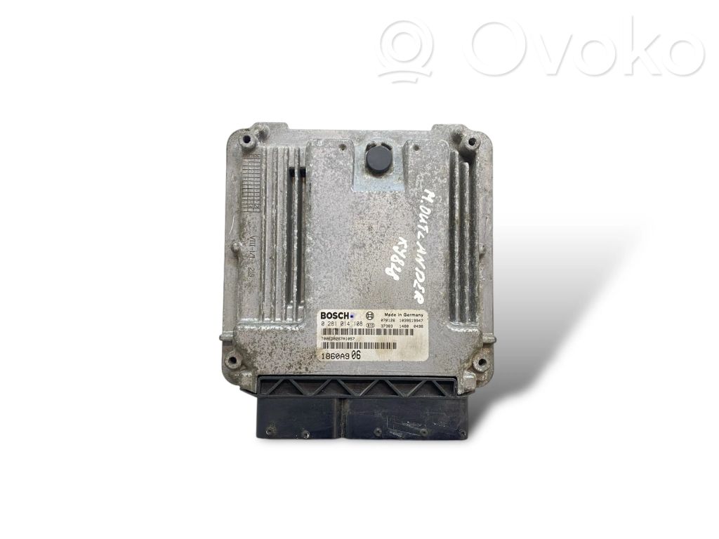 Engine control unit/module   1860A906,1039S19947,0281014108