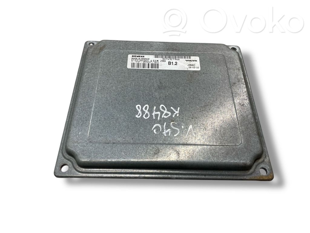 Volvo S40 Sterownik / Moduł ECU 