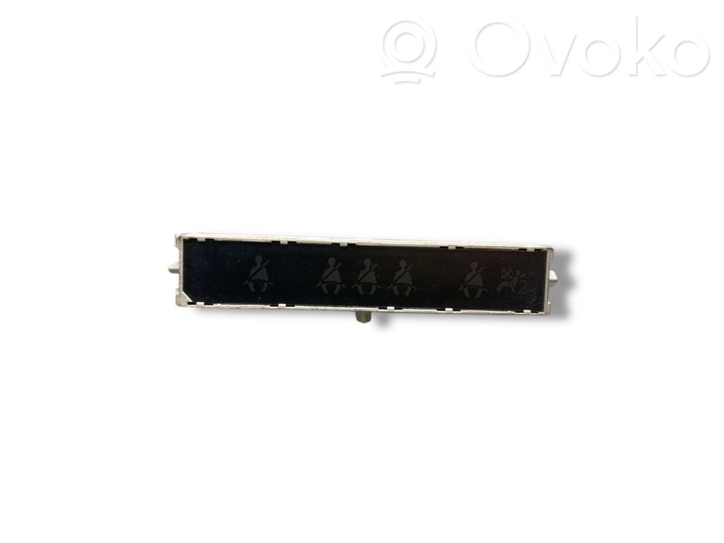Peugeot 207 Seat belt warning relay 