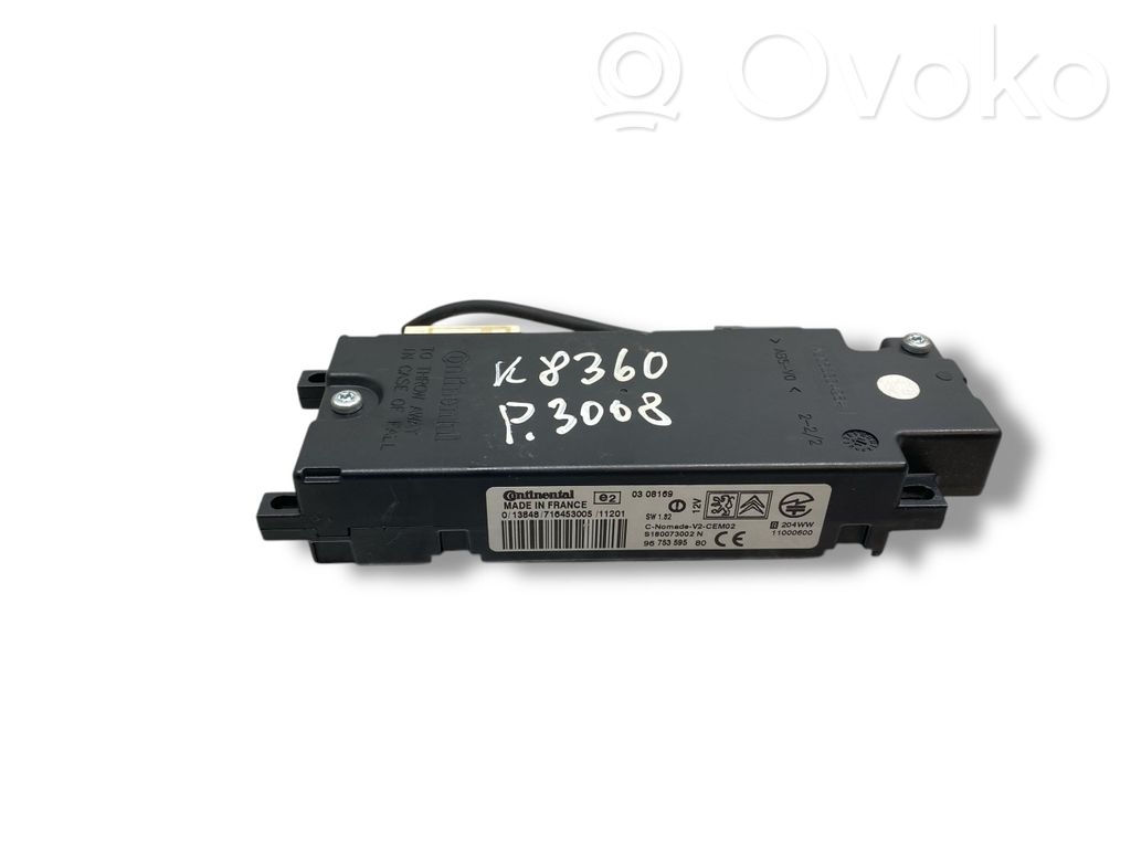 Peugeot 3008 I Other control units/modules 