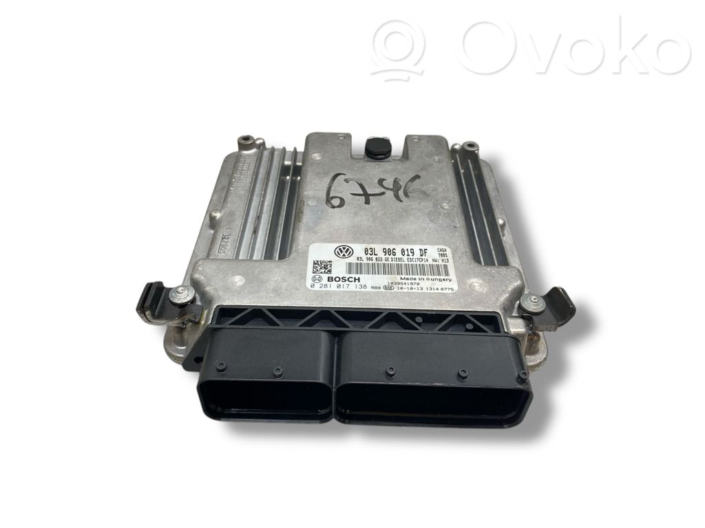 Seat Exeo (3R) Engine control unit/module 