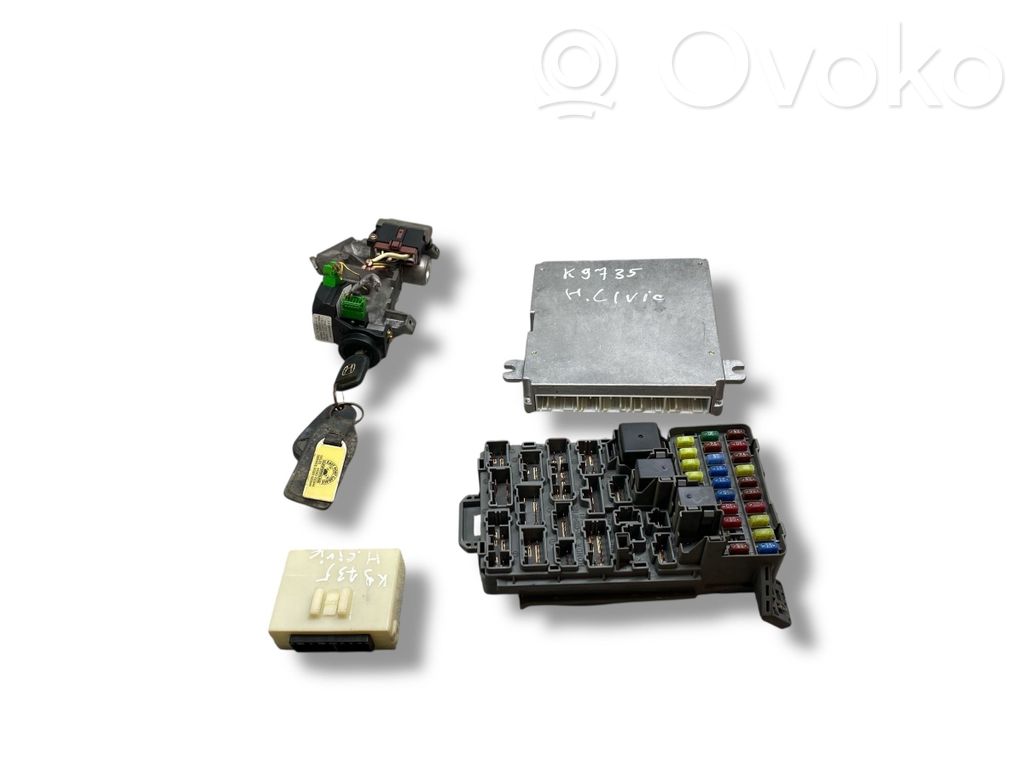 Honda Civic Engine ECU kit and lock set 