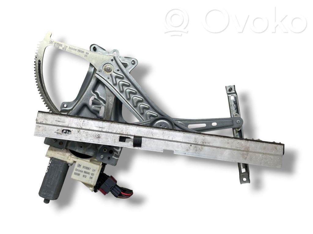 Opel Vectra C Regulador de puerta delantera con motor 