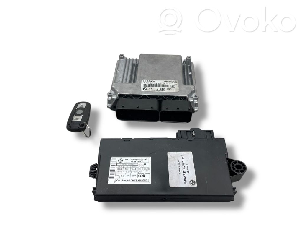 Engine ECU kit and lock set   0281017550,8512498,9395657