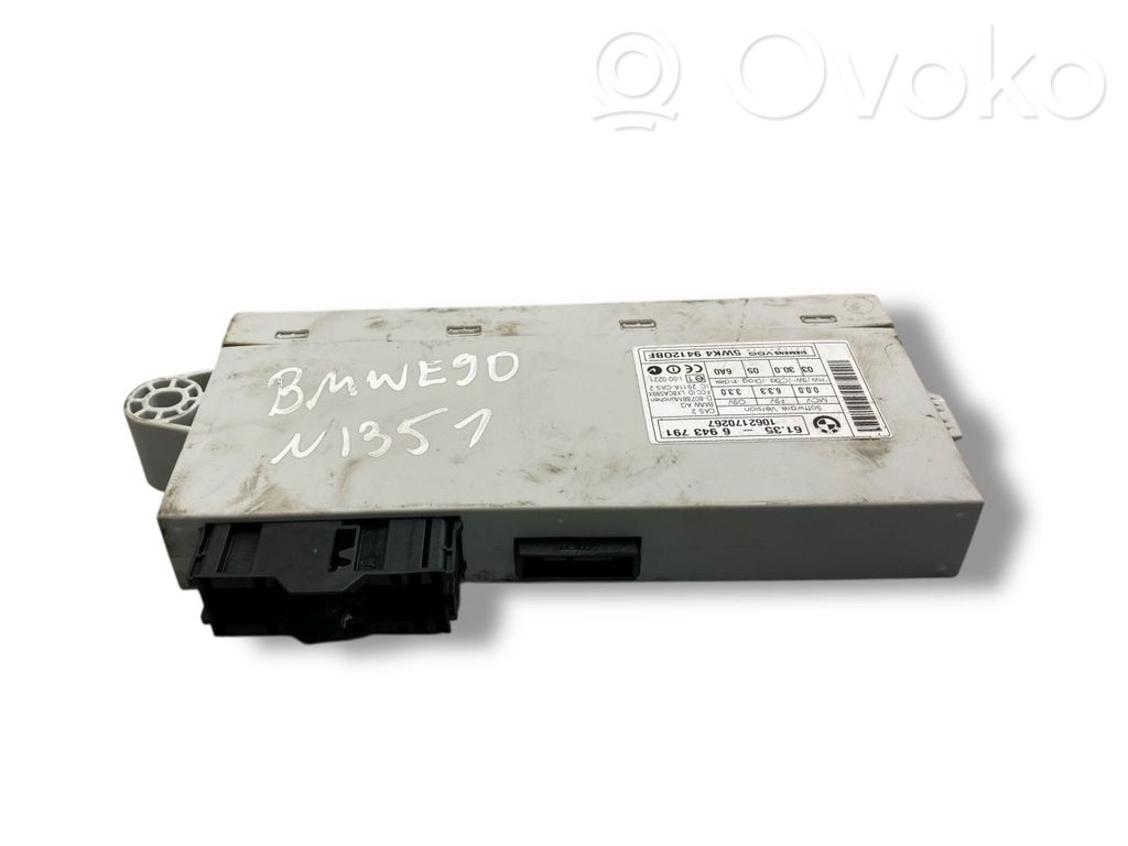 BMW 3 E90 E91 CAS valdymo blokas/ modulis 