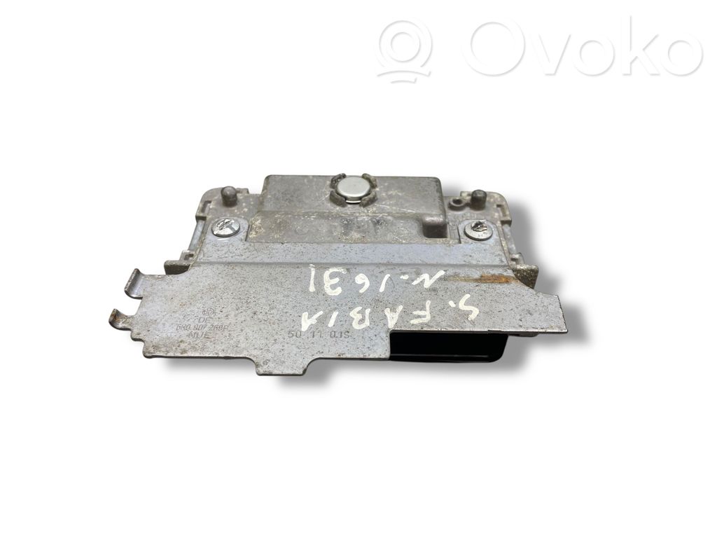 Skoda Fabia Mk2 (5J) Engine control unit/module 