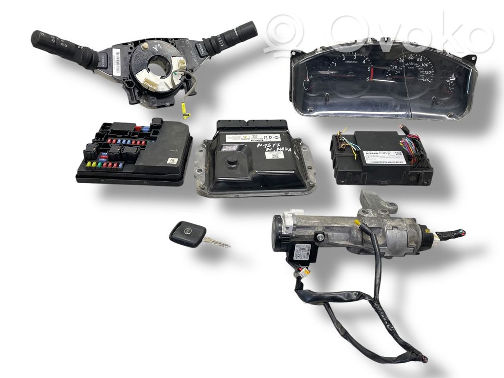 Nissan Navara D40 Engine ECU kit and lock set 