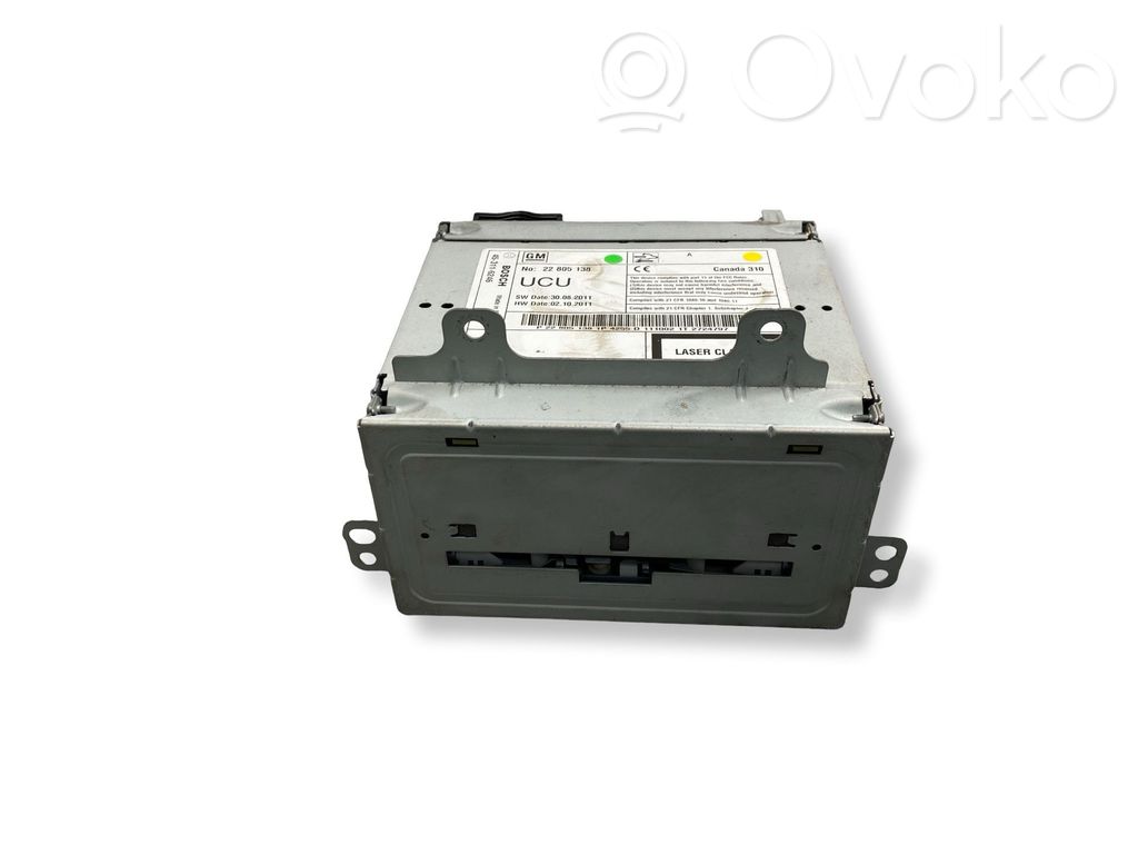Opel Astra J Radio/CD/DVD/GPS head unit 