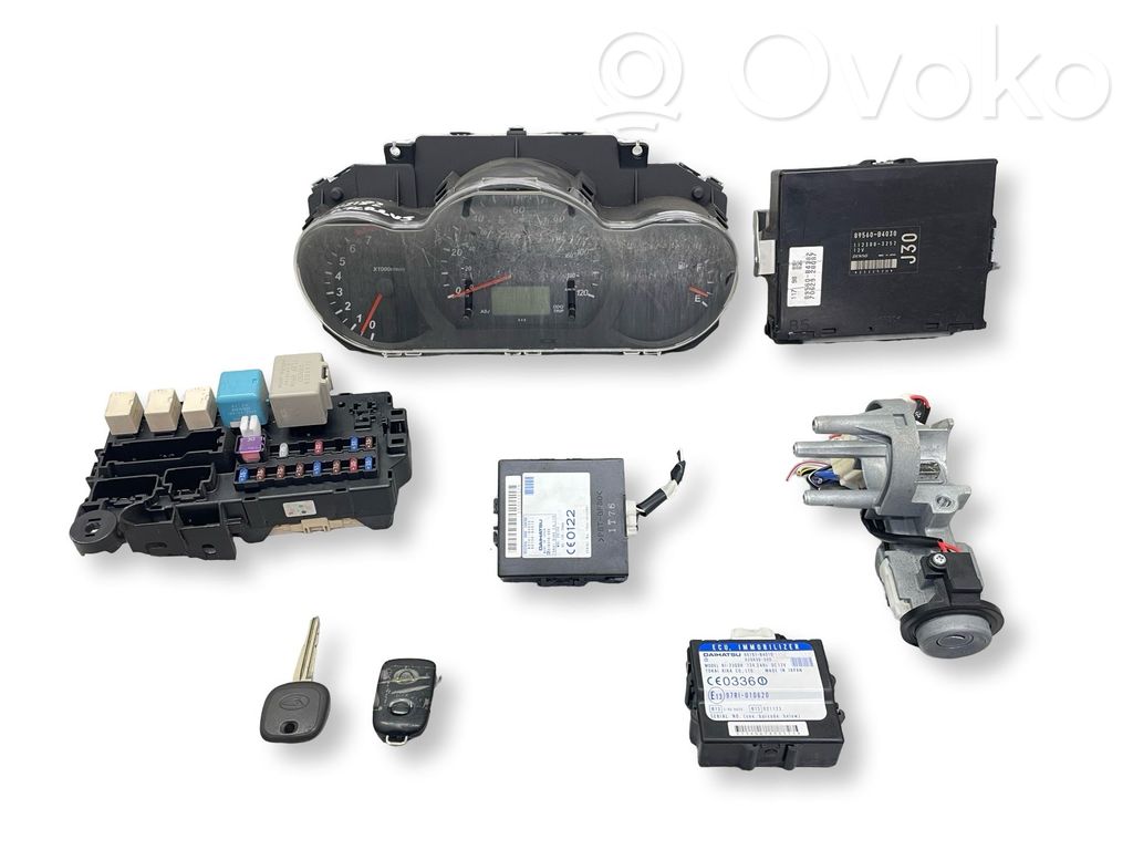 Daihatsu Terios Komputer / Sterownik ECU i komplet kluczy 