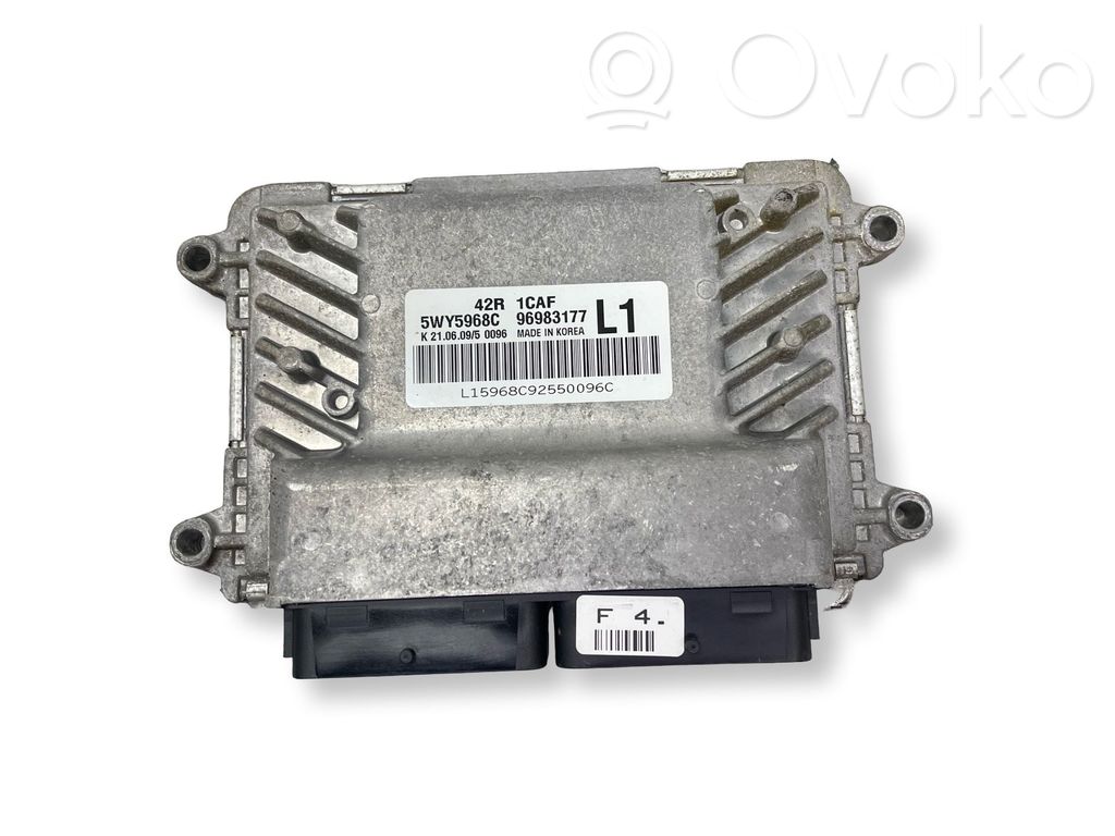 Engine control unit/module   5WY5968C,96983177