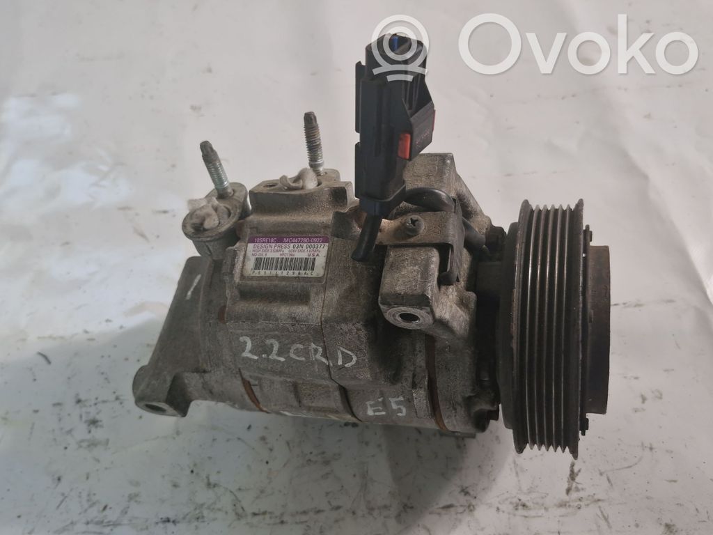 Compresseur de climatisation   MC4472800922,03N000377