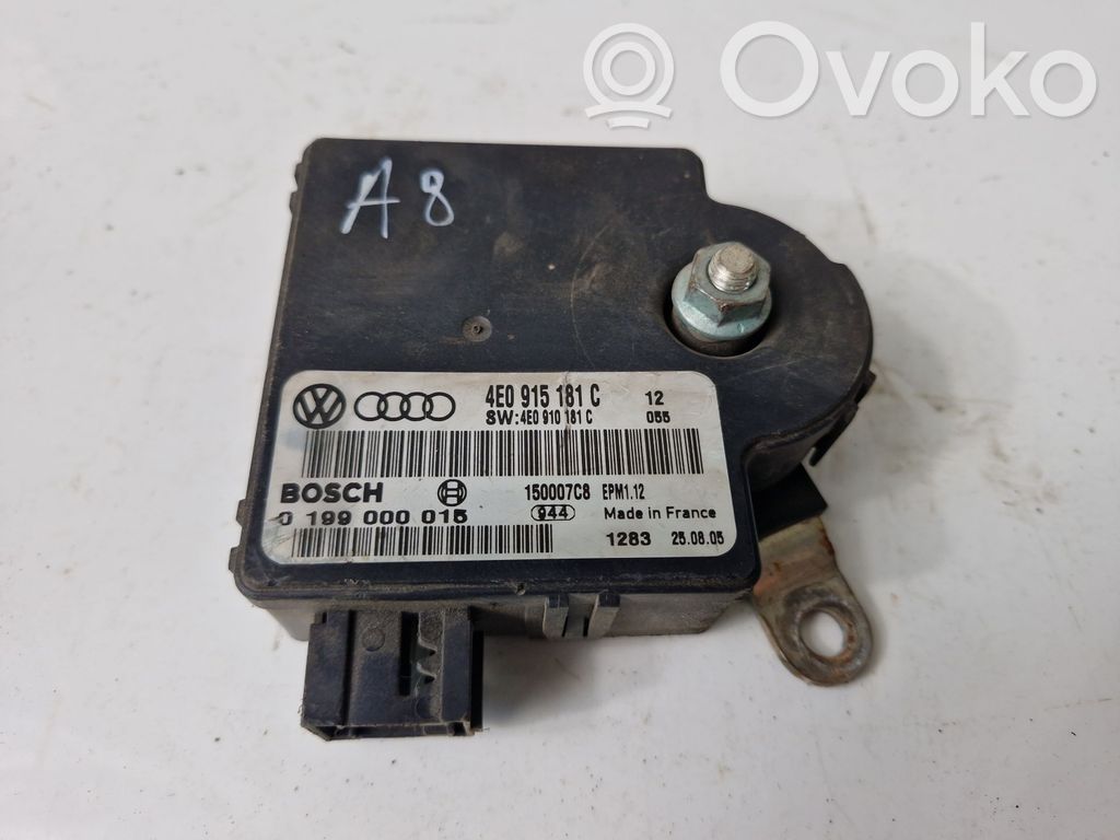 Batterie-Steuermodul   4E0915181C,4E0910181C,0199000015