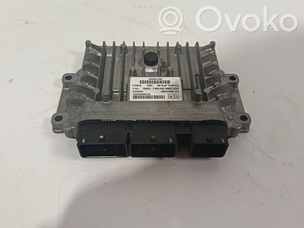 Engine control unit/module   9666375980,9801538280,28335216