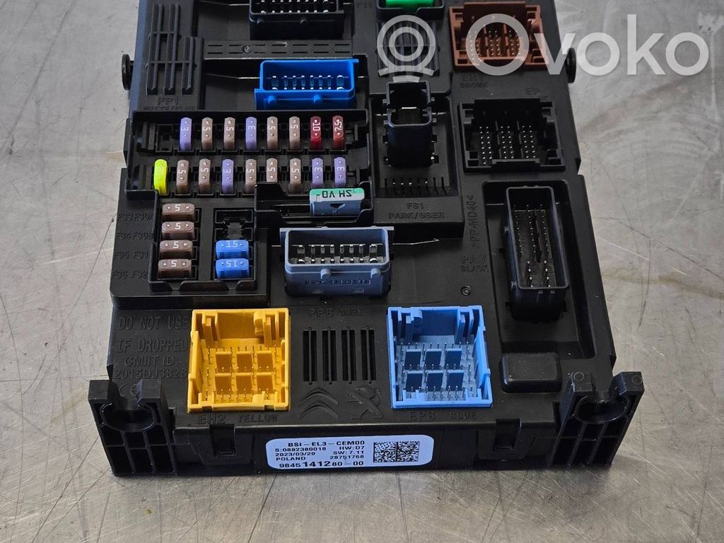 Opel Vivaro Unidad de control del BSM 