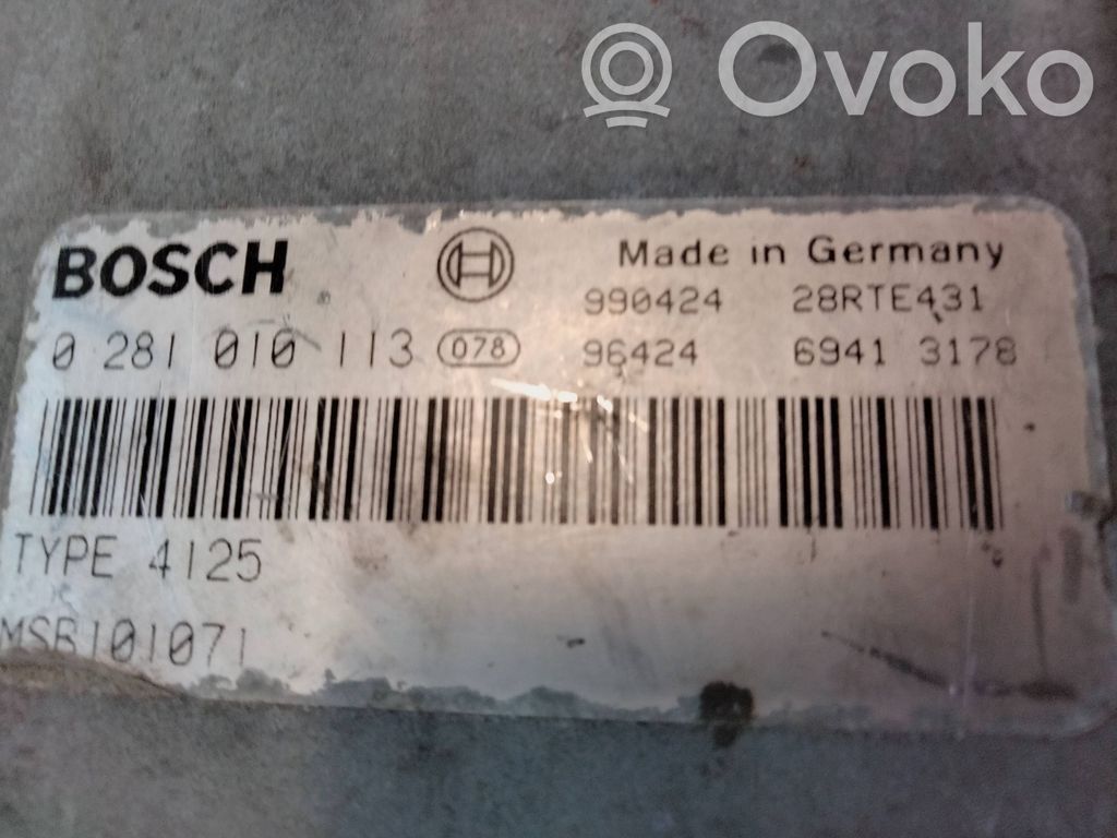 Land Rover Freelander Engine control unit/module 