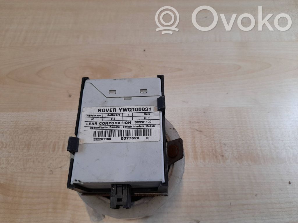 Land Rover Freelander Citu veidu vadības bloki / moduļi 