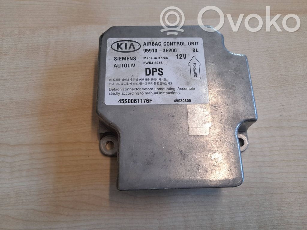 KIA Sorento Airbag control unit/module 