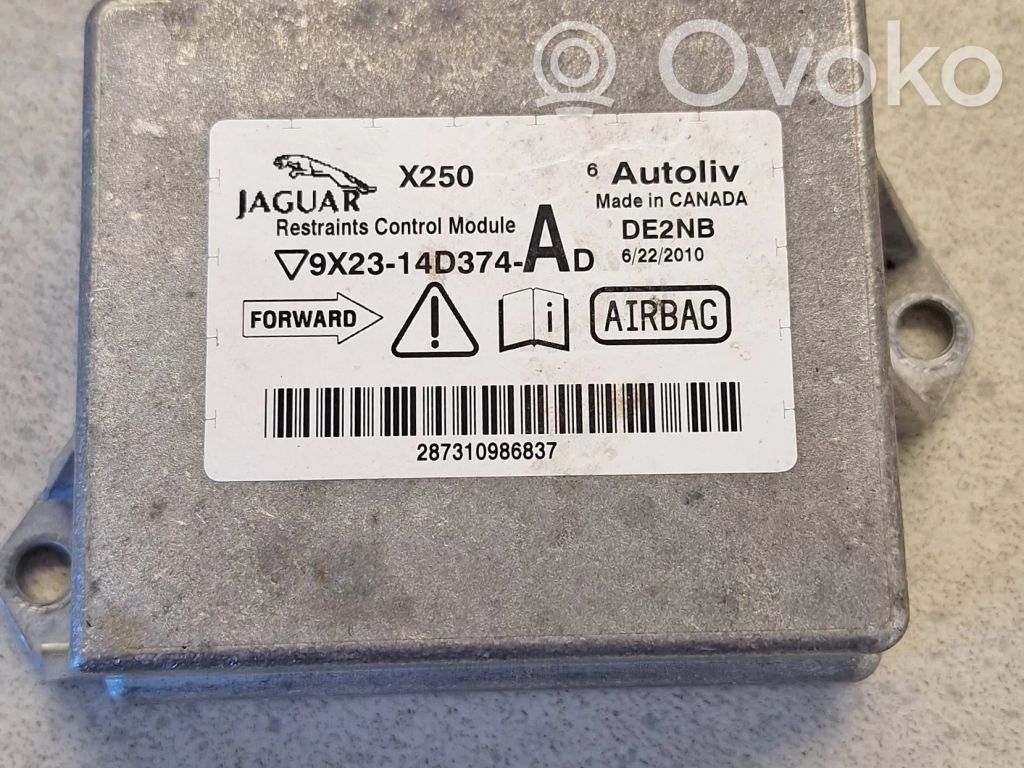 Jaguar XF X250 Airbag control unit/module 