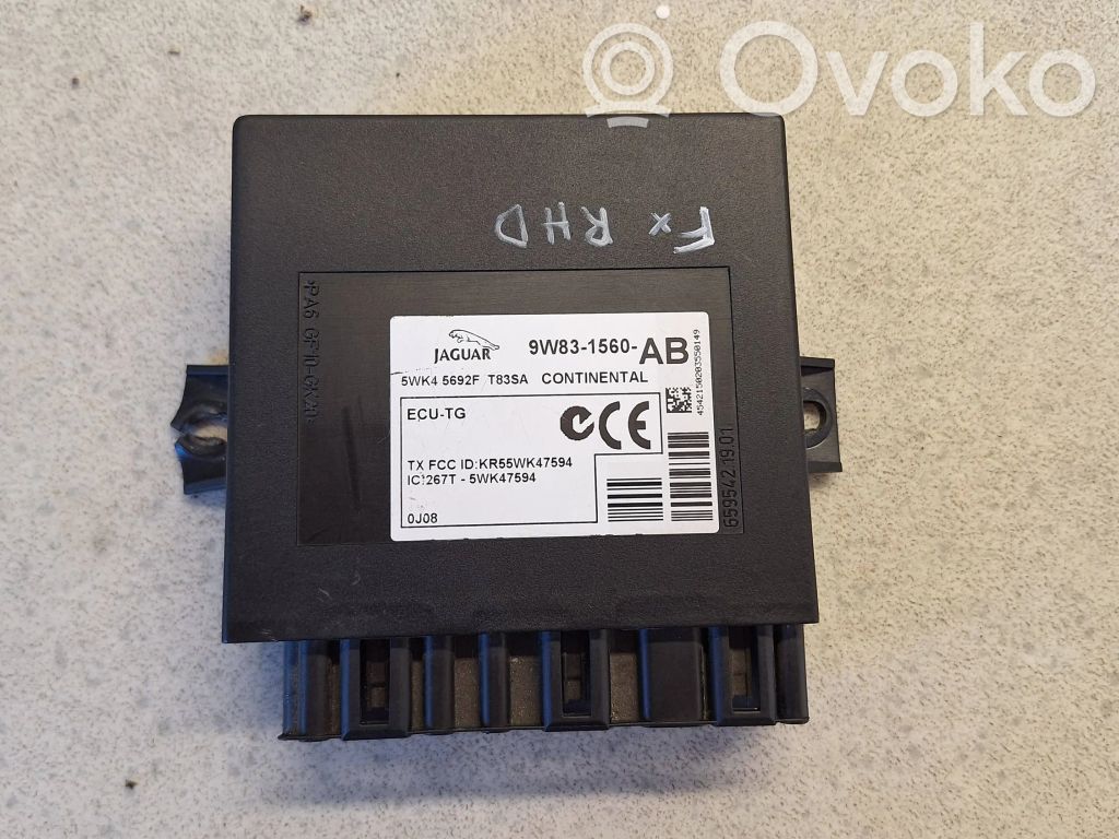 Jaguar XF X250 Tire pressure control unit 
