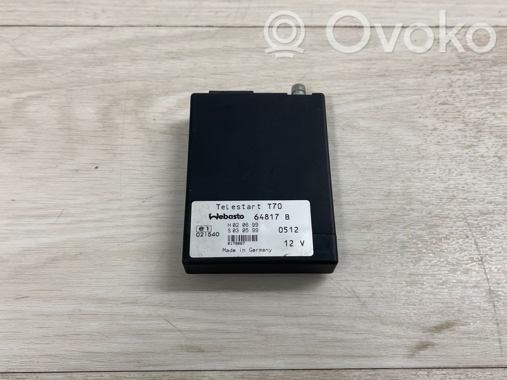 BMW 5 E39 Auxiliary heating control unit/module 