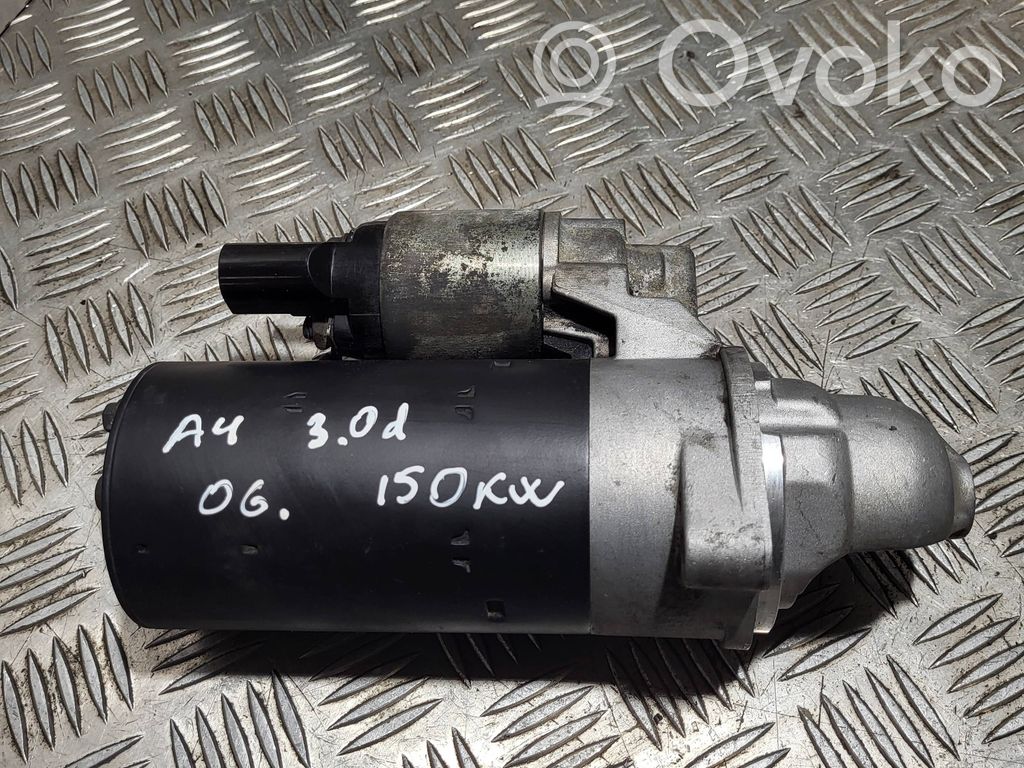 Audi A4 S4 B7 8E 8H Starteris 