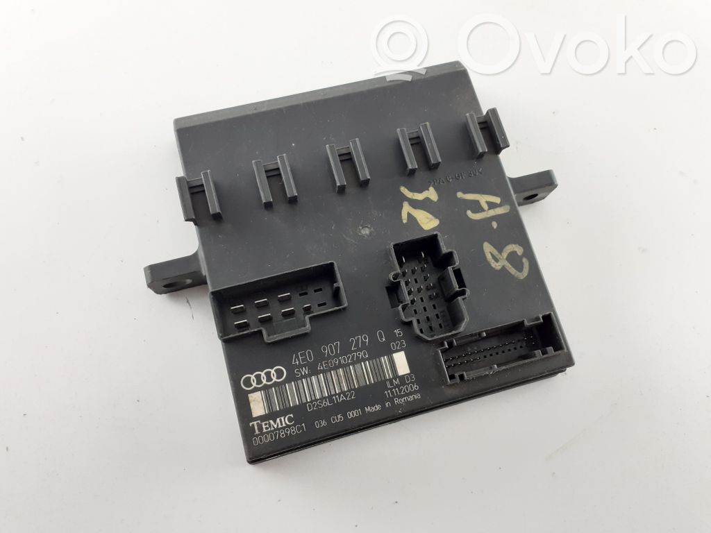 Comfort/convenience module   4E0907279Q,4E0910279Q