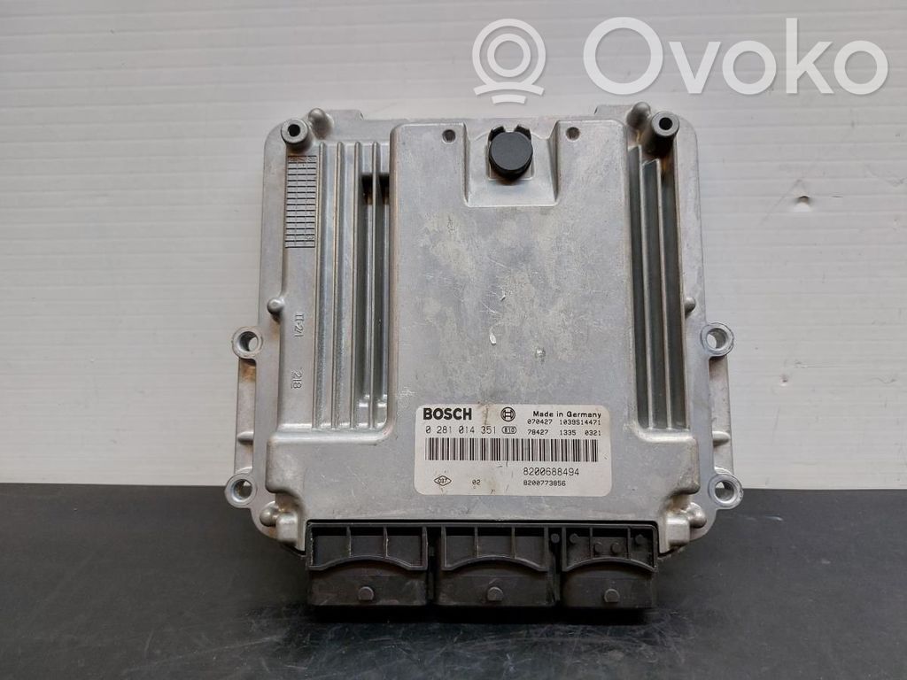 Renault Megane II Engine control unit/module 