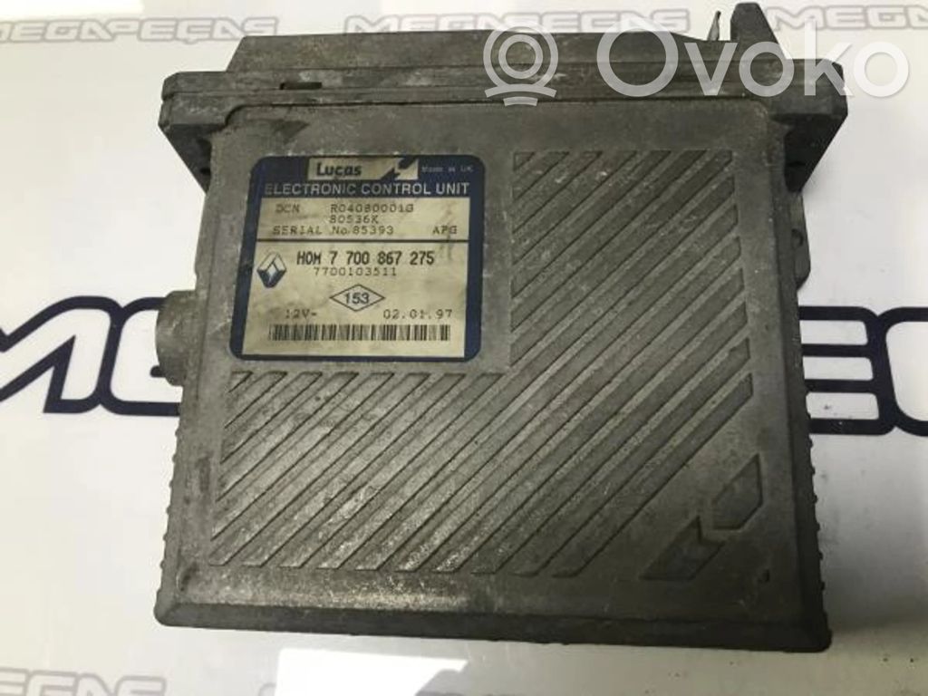 Renault Megane I Engine control unit/module 