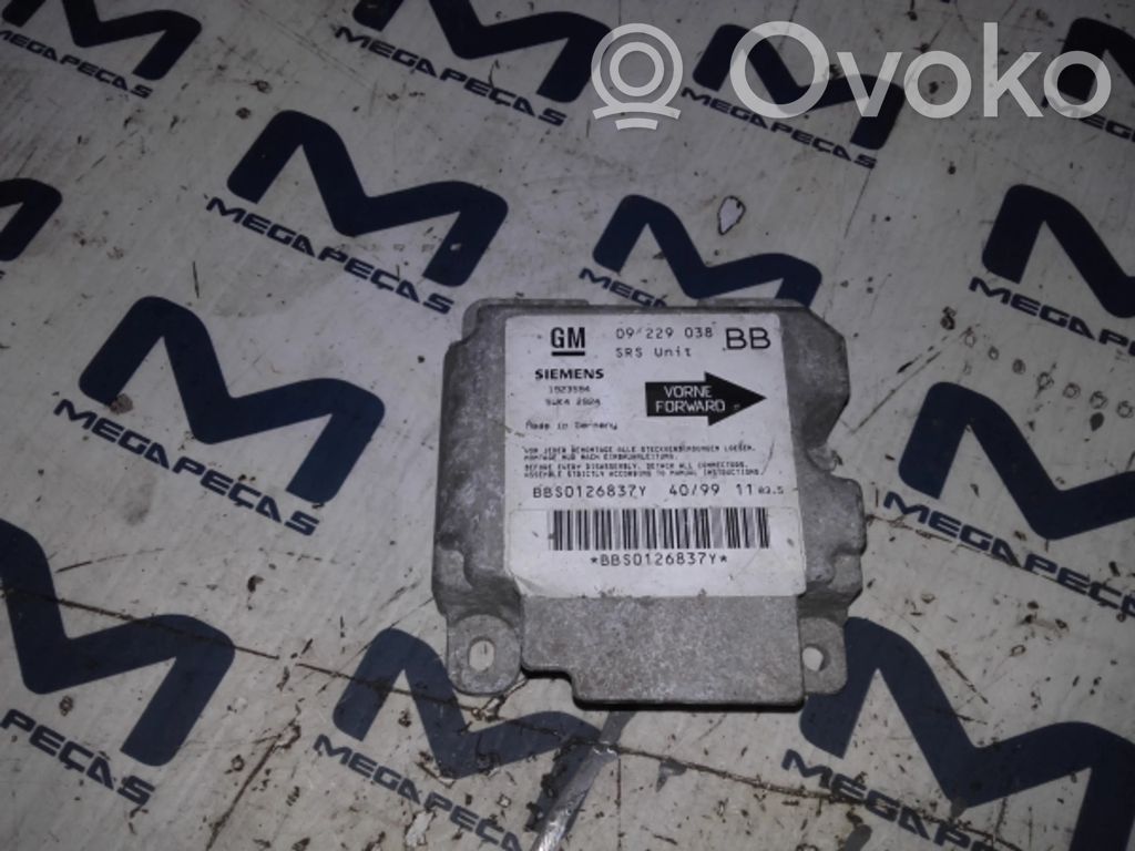 Opel Corsa B Airbag control unit/module 