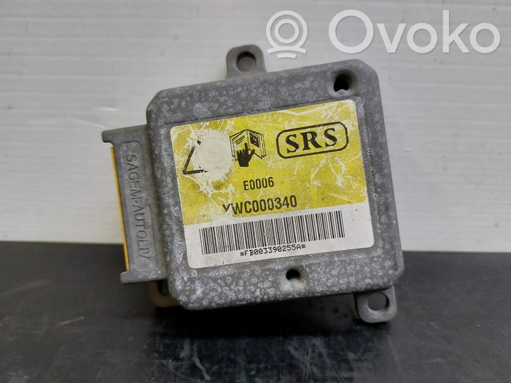 Unidad de control/módulo del Airbag   YWC000340,FB00339025A