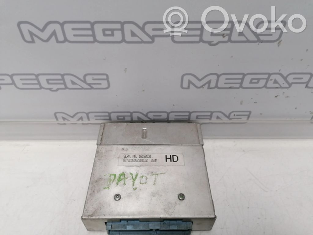Unidad de control/módulo del motor   16199550