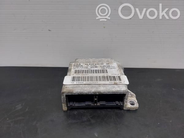 Airbag control unit/module   9663593480,0285010112