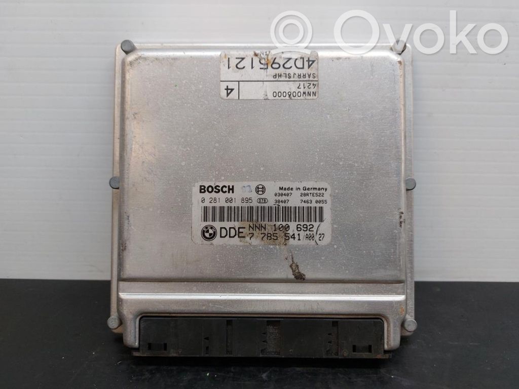 Engine control unit/module   NNN100692,0281001895