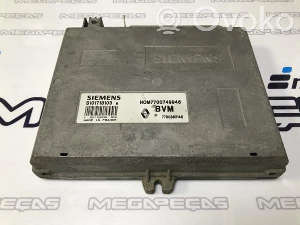 Engine control unit/module   7700862148,7700749946,S101718103B