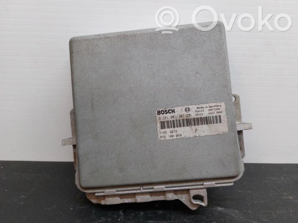 Motorsteuergerät/-modul   0281001307,MSB100060