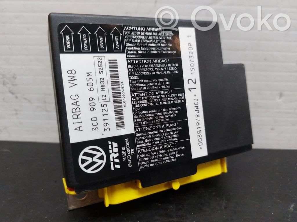 Unidad de control/módulo del Airbag   3C0909605M