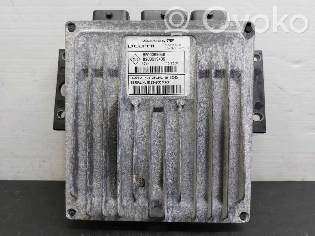 Renault Clio III Unitate/modul de control motor 