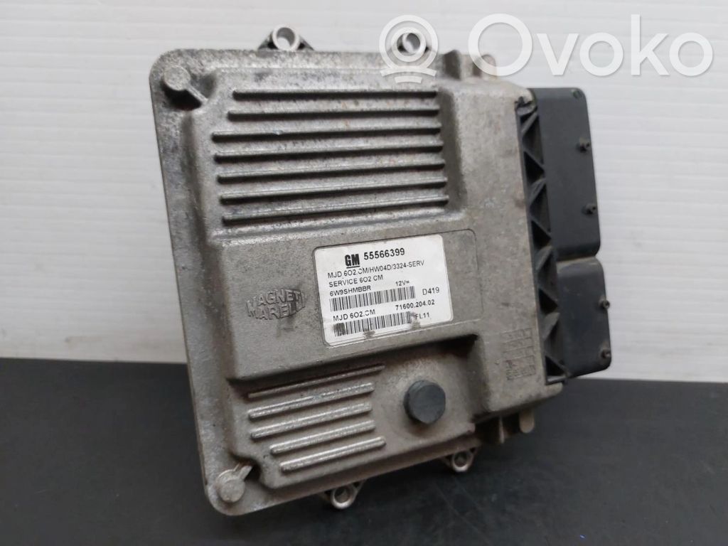 Opel Meriva A Engine control unit/module 