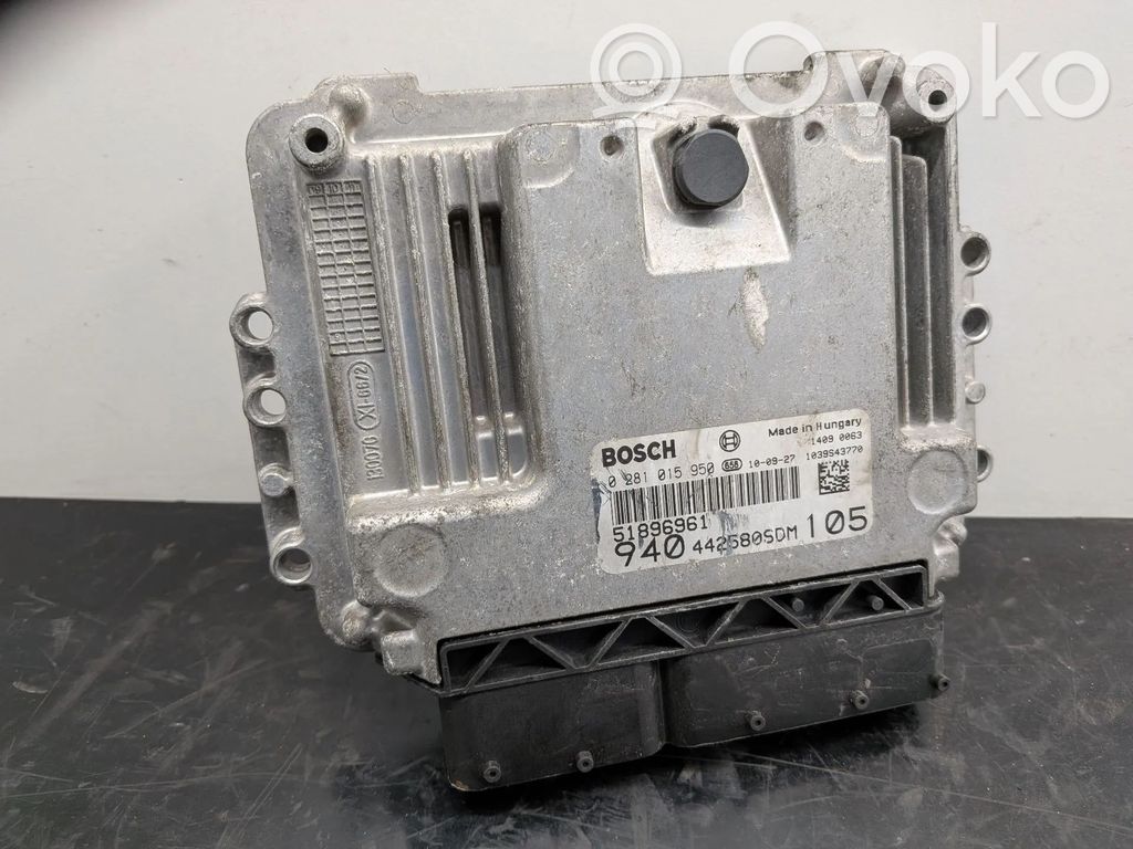 Alfa Romeo Giulietta Engine control unit/module 