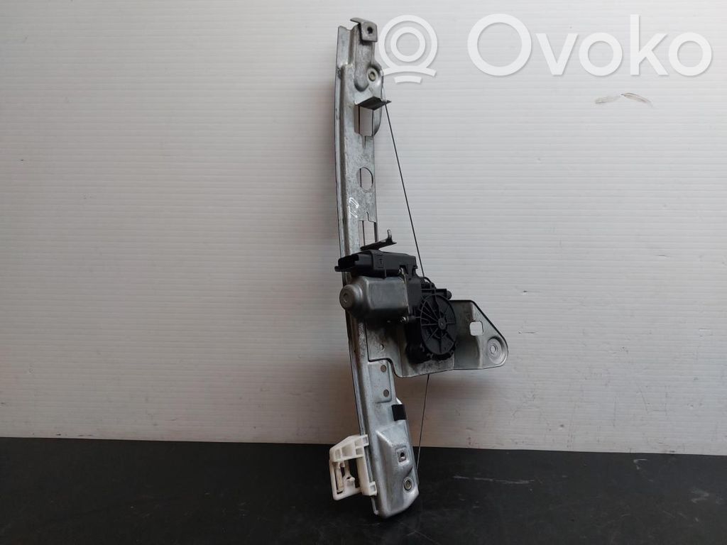 Renault Megane II Meccanismo di sollevamento del finestrino posteriore senza motorino 