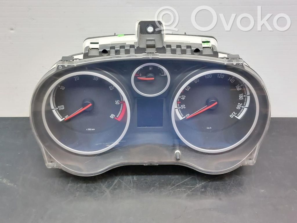 Opel Corsa D Speedometer (instrument cluster) 