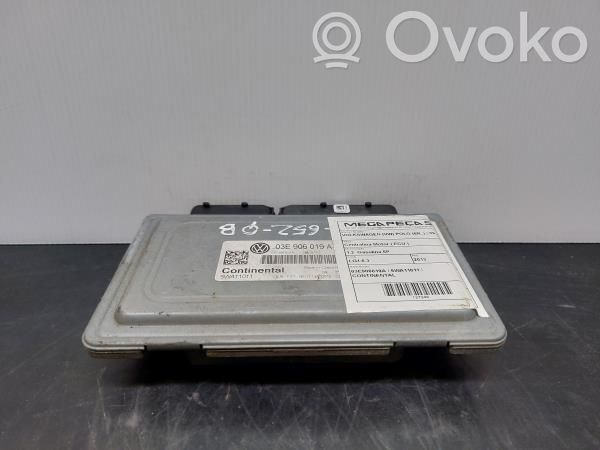 Engine control unit/module   03E906019A,5WA11011