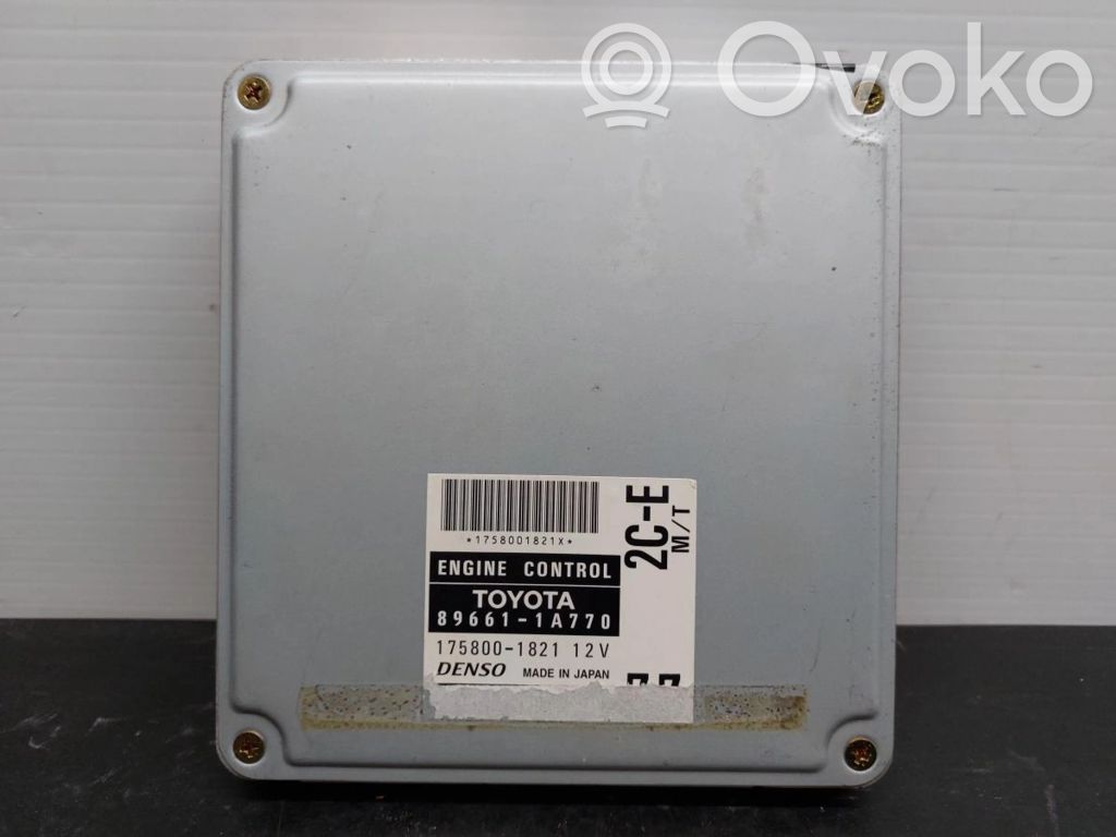 Toyota Corolla E110 Engine control unit/module 