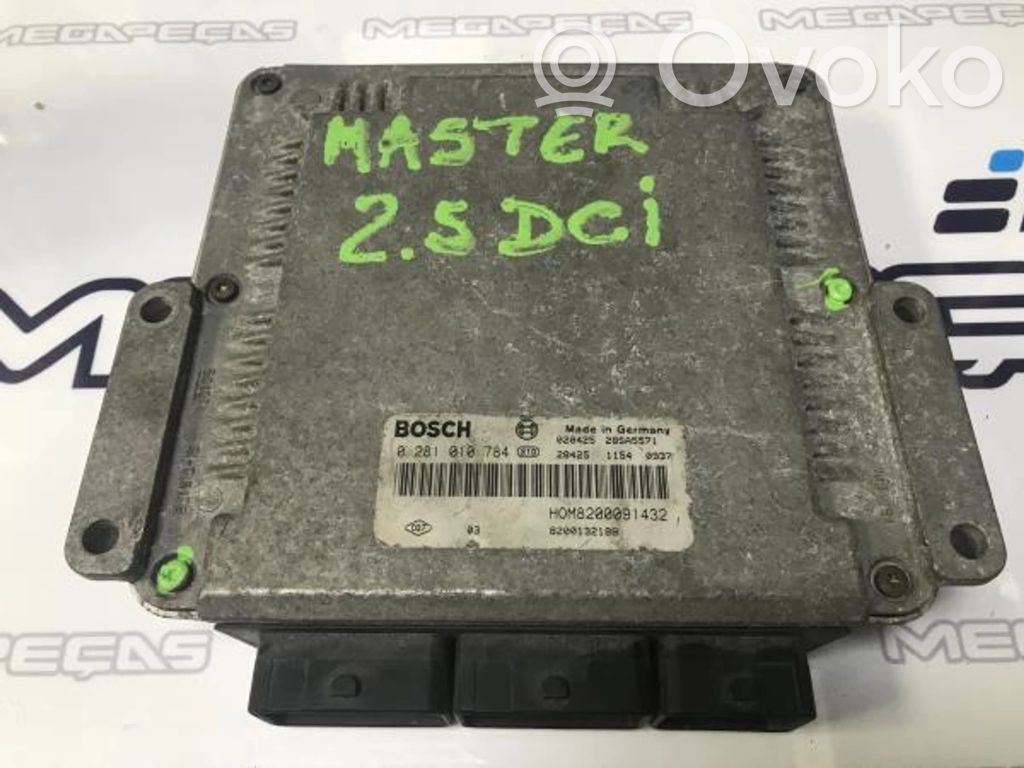 Engine control unit/module   8200132188,0281010784,8200091432