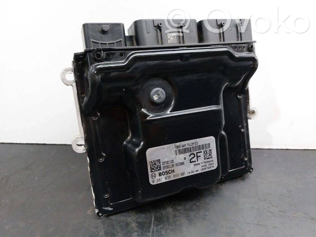 Unidad de control/módulo del motor   237101118S,0281035669,MD1C5006
